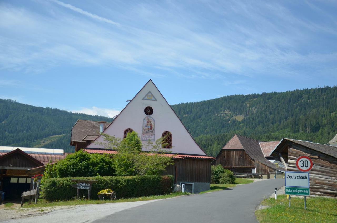 Erholung Am Bauernhof Bei Familie Seidl / Messner Villa Zeutschach Bagian luar foto